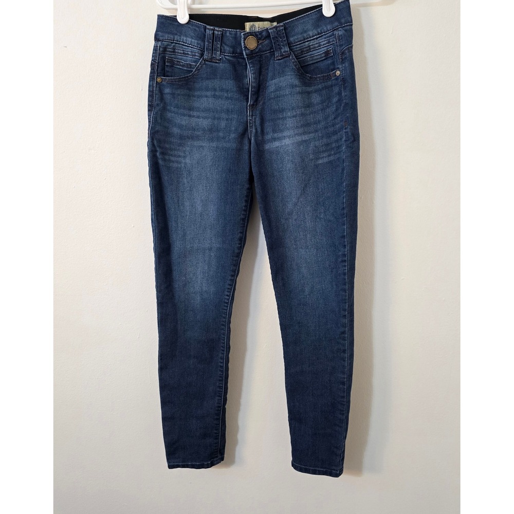 Democracy Jeans Ab Technology Womens 2 Blue Denim Stretchy